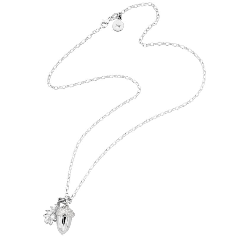 Karen Walker Acorn and Leaf Pendant image number 0